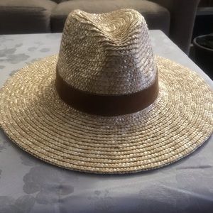 Brand new with tags- Isla Straw Fedora Hat